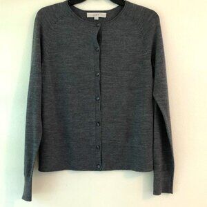 Ann Taylor Loft Gray Cardigan Size M